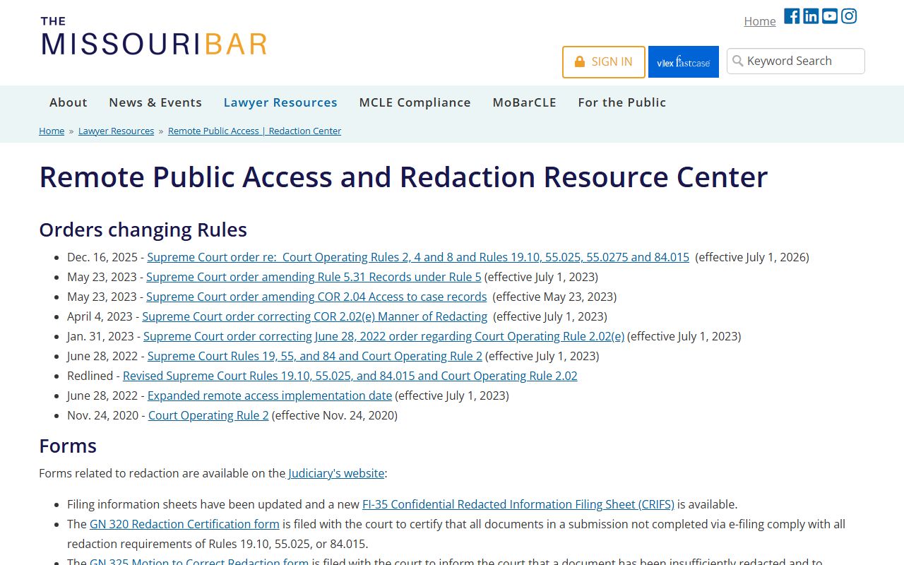 Sullivan County court records remote public access resource